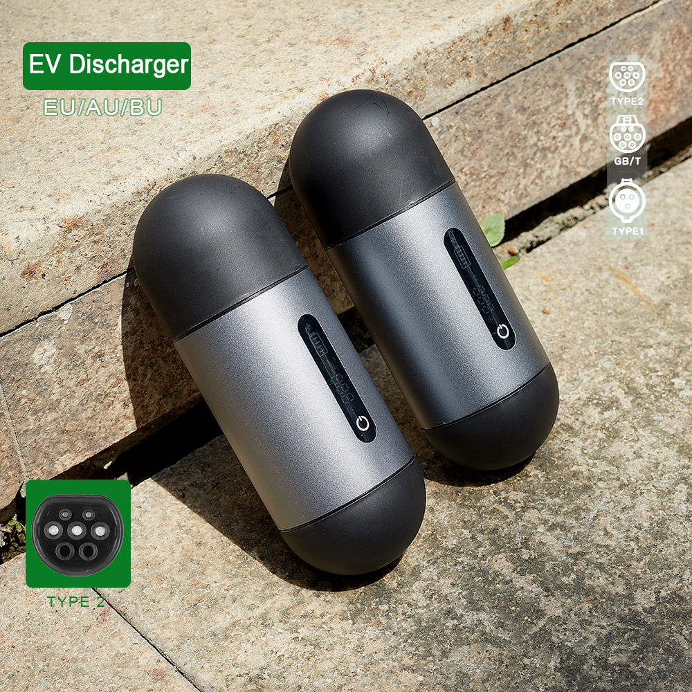 New EV Discharger V2L Adapter Schuko Fit BYD (BYD) for Benz for K-ia Hyundai Geely Type2/Type1 Good Quality Outdoor Use